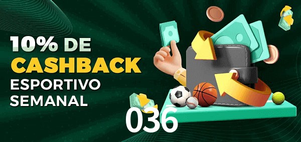 10% de bônus de cashback na 036